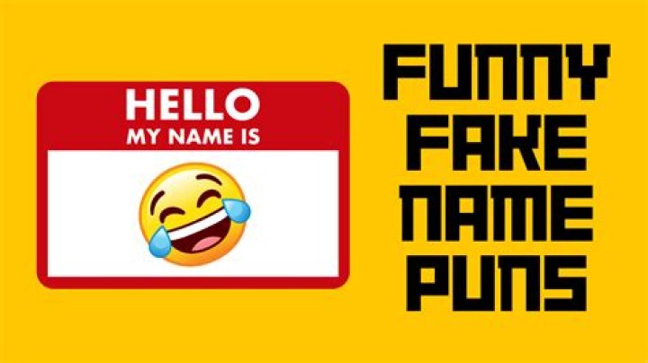 113 Funny Fake Name Puns for Pranks in 2024