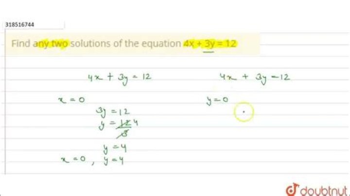 -3y=12