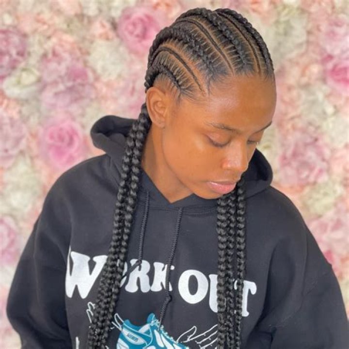 40 Admiring Stitch Braids Hairstyles for 2024