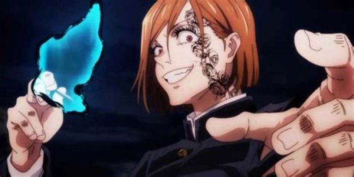 A character looking deranged in Jujutsu Kaisen.