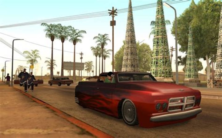 A Grand Theft Auto San Andreas Simpsons meme.