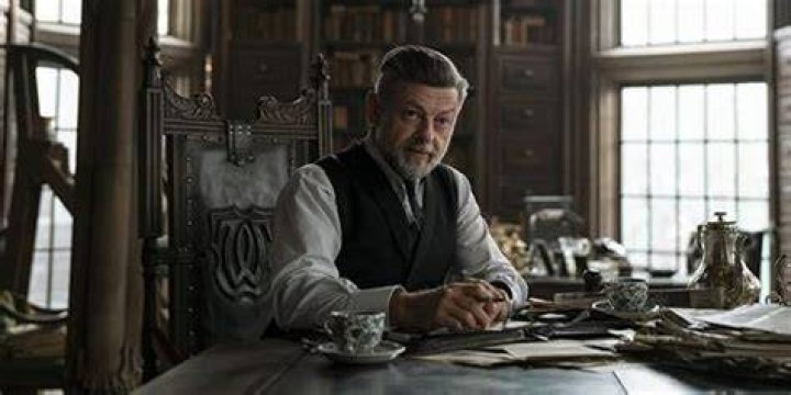 Alfred Pennyworth inside Wayne Tower in The Batman