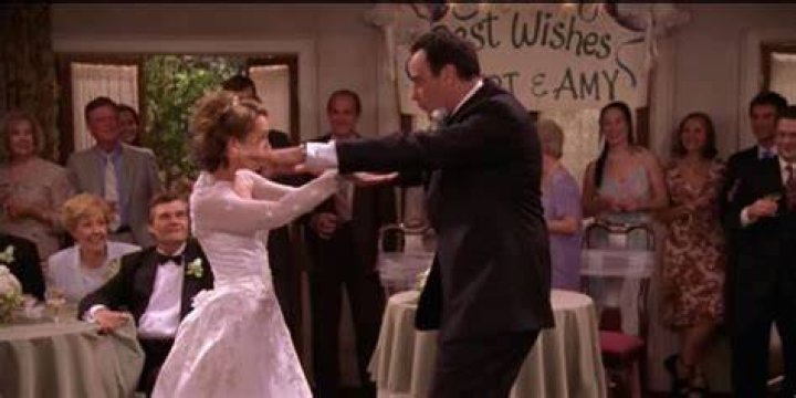 Amy and Robert Barone in Everybody Loves Raymond