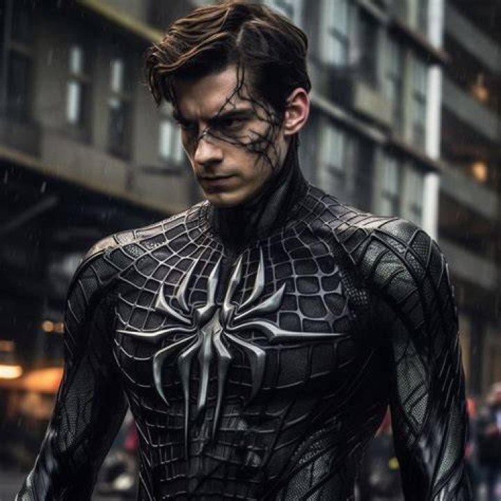 Andrew Garfield's Spider-Man Dons A Black Suit & Battles Venom In The Amazing Spider-Man 3 Art