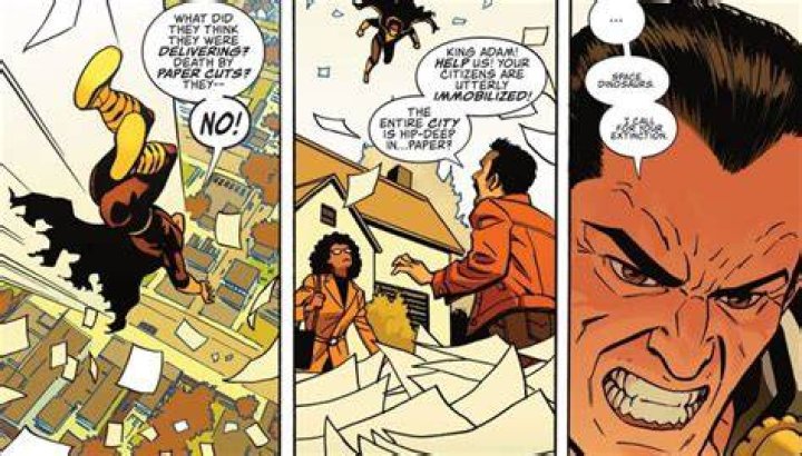 Black Adam Angry Over Paperwork in Kahndaq DC