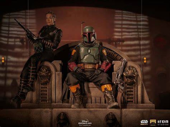 Boba Fett and Fennec Shand in The Mandalorian