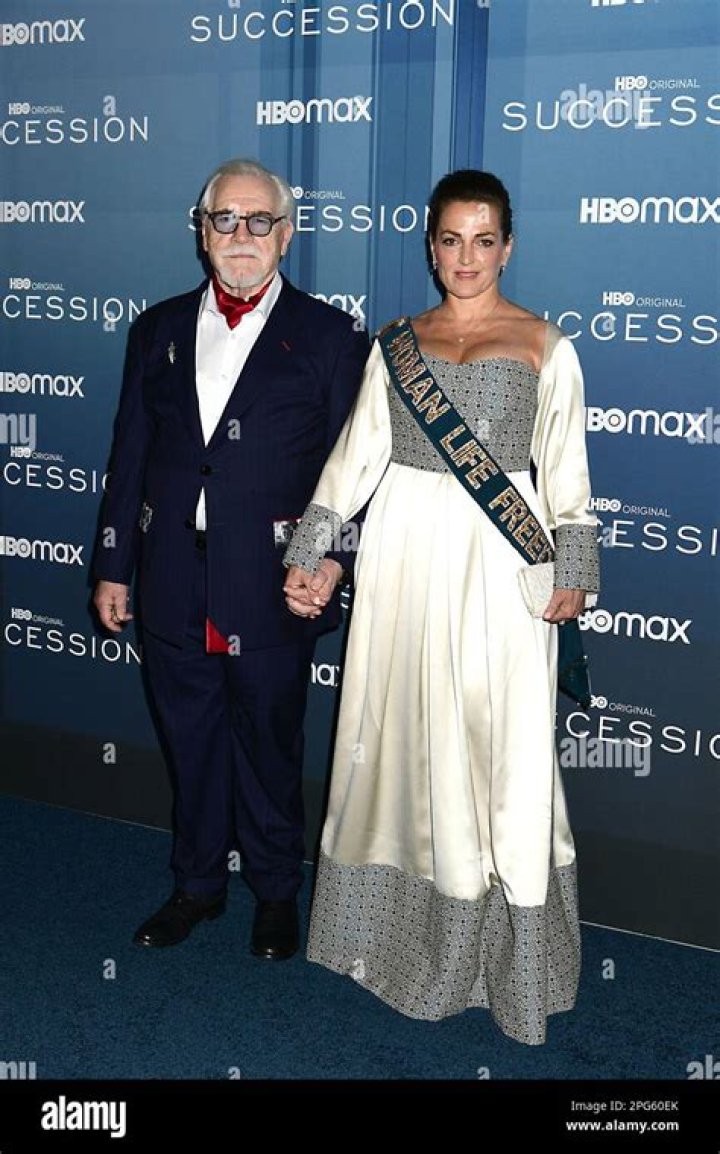 Brian Cox, Nicole Ansari-Cox, 2022 SAG Awards, 2022 Screen Actors Guild Awards, Red Carpet Fashion, Couples