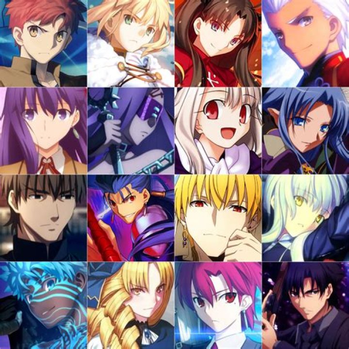 Characters of Fate Stay Night Unlimited Blade Works amidst the Holy Grail War