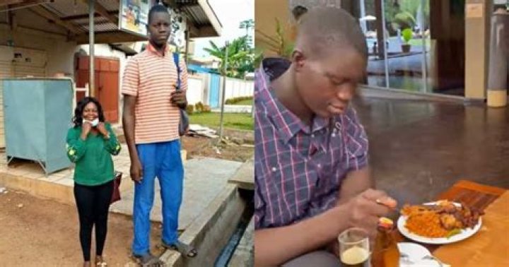 Charles Sogli: Boy Being Touted as Ghana's Tallest Man Receives Royalty Treatment in Plush Hotel Charles Sogli: Boy Being Touted as Ghana's Tallest Man Receives Royalty Treatment in Plush Hotel