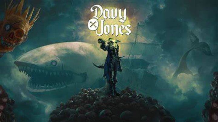 Davy Jones stands on his ship in Pirates of the Caribbean: Dead Man's Chest