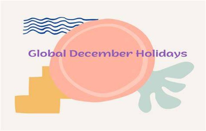 December global Holidays