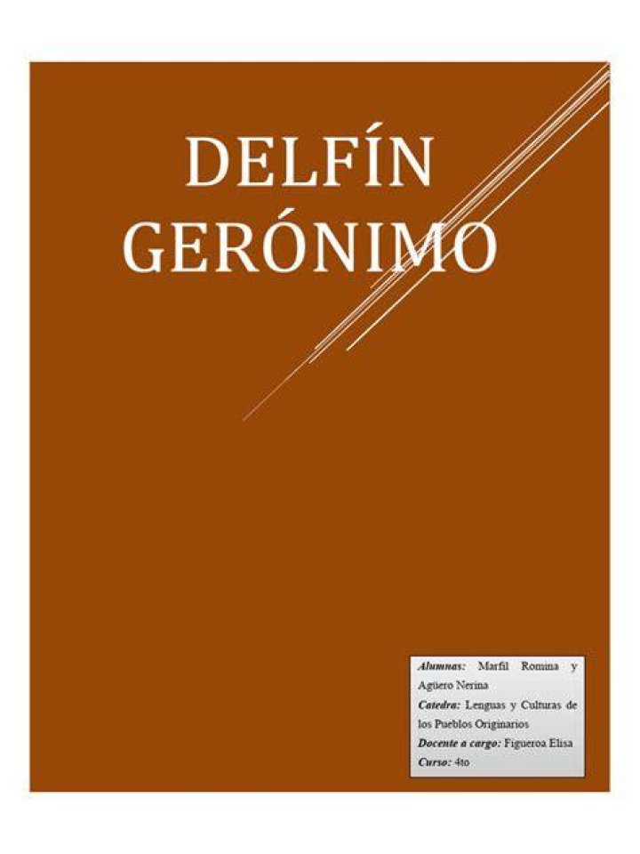 Delfin Geronimo Pic