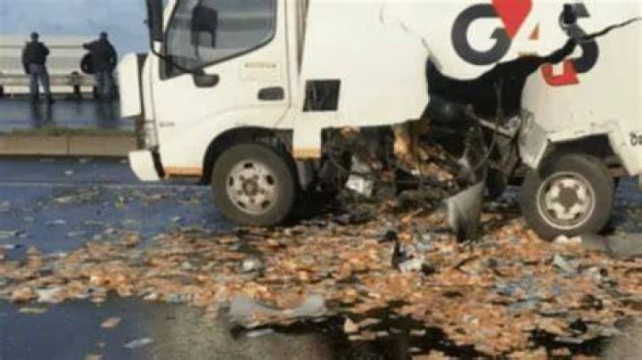 “Even Rain Doesn’t Stop Them”: Cash in Transit Heist Leaves Two Vehicles on Fire