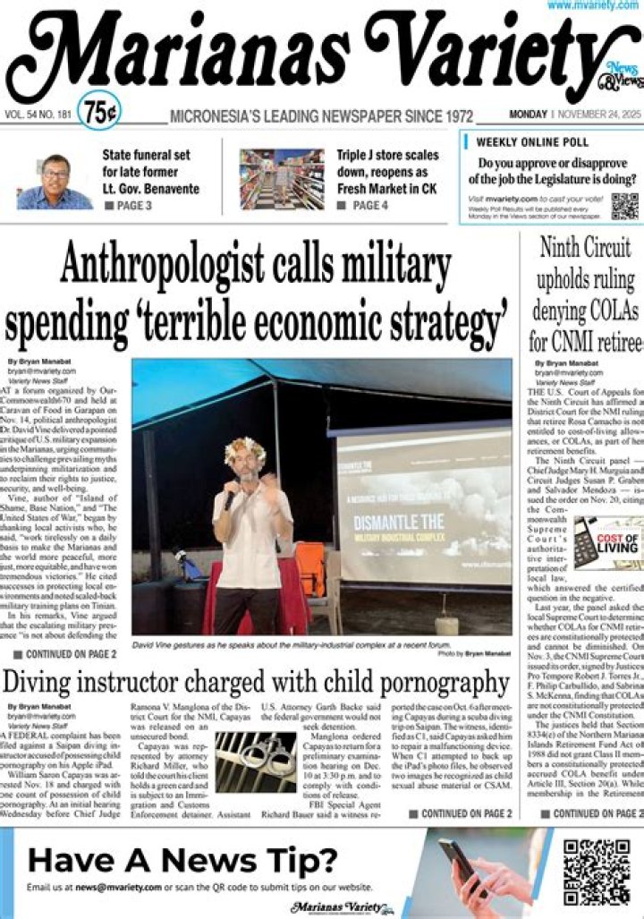 Exploring The Marianas Variety Newspaper: A Beacon Of Information In The Pacific