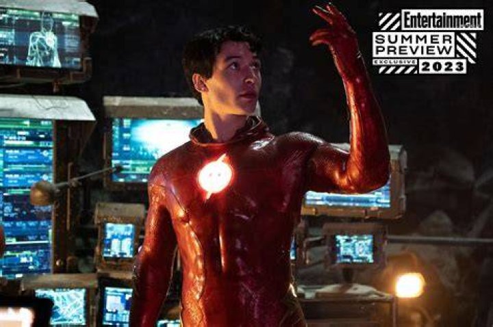 Ezra Miller as Barry Allen aka The Flash in the Justice League Snyder Cut