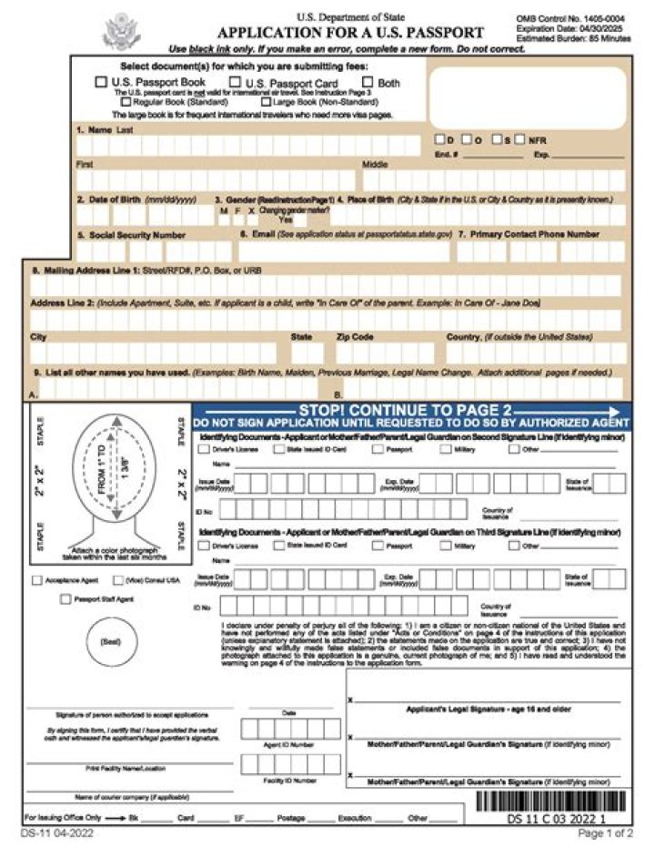 first-time online id application