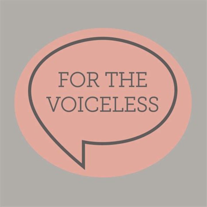 for the voiceless