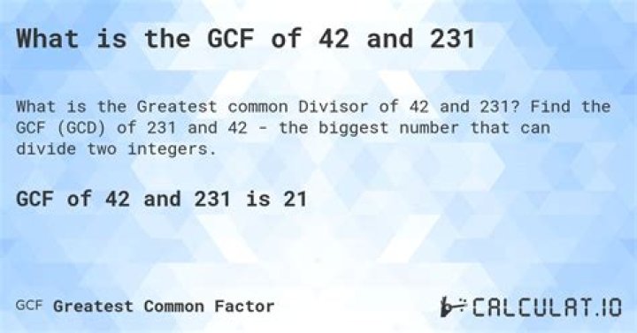 GCF of 23 and 11