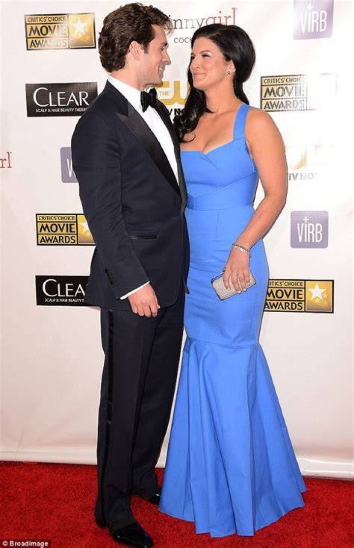 Gina Carano and Henry Cavill Gina Carano and Henry Cavill