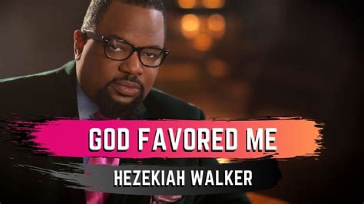 God Favored Me Hezekiah Walker (w/Lyrics) YouTube Gods favor
