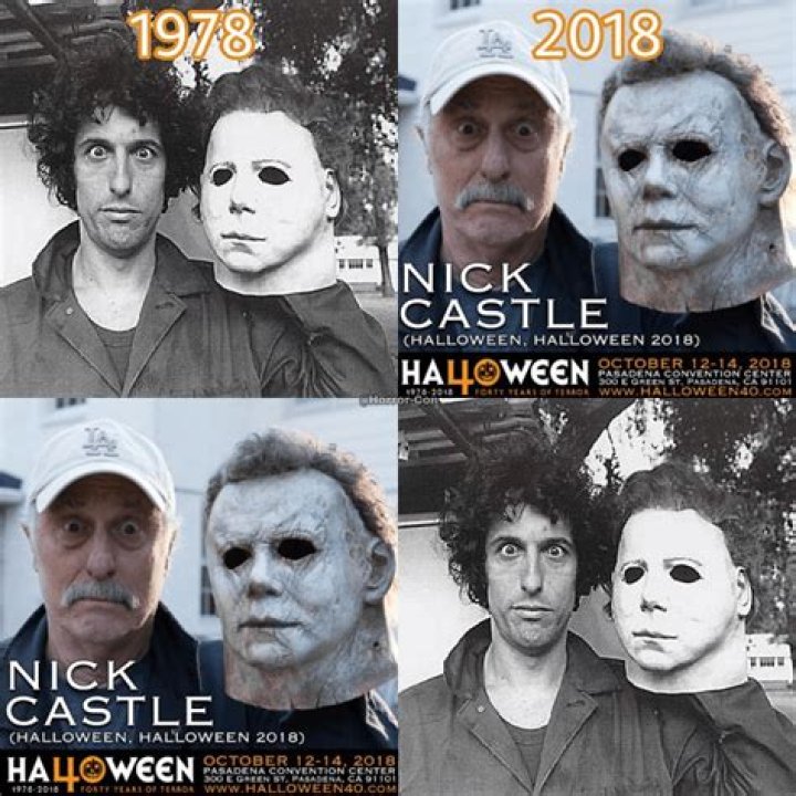 Halloween 1978 - Nick Castle as Michael Myers unmasked