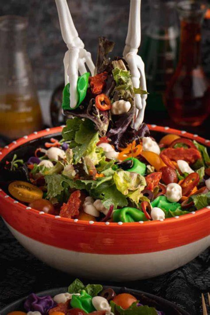 Halloween Salad Foxes Love Lemons