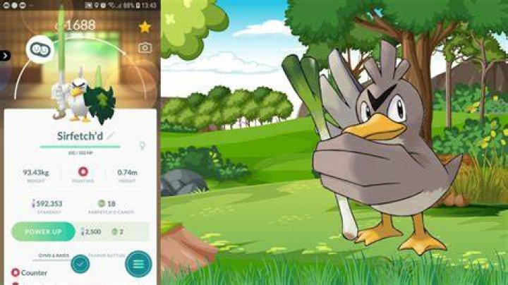 How To Find (& Catch) Shiny Galarian Farfetch'd