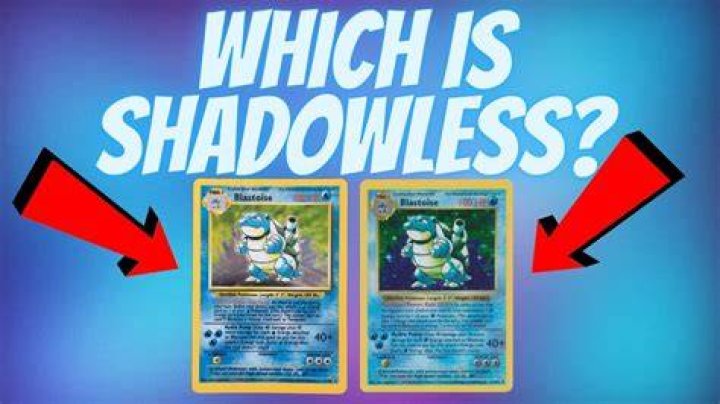 How to identify shadowless Pokemon cards How to identify shadowless Pokemon cards