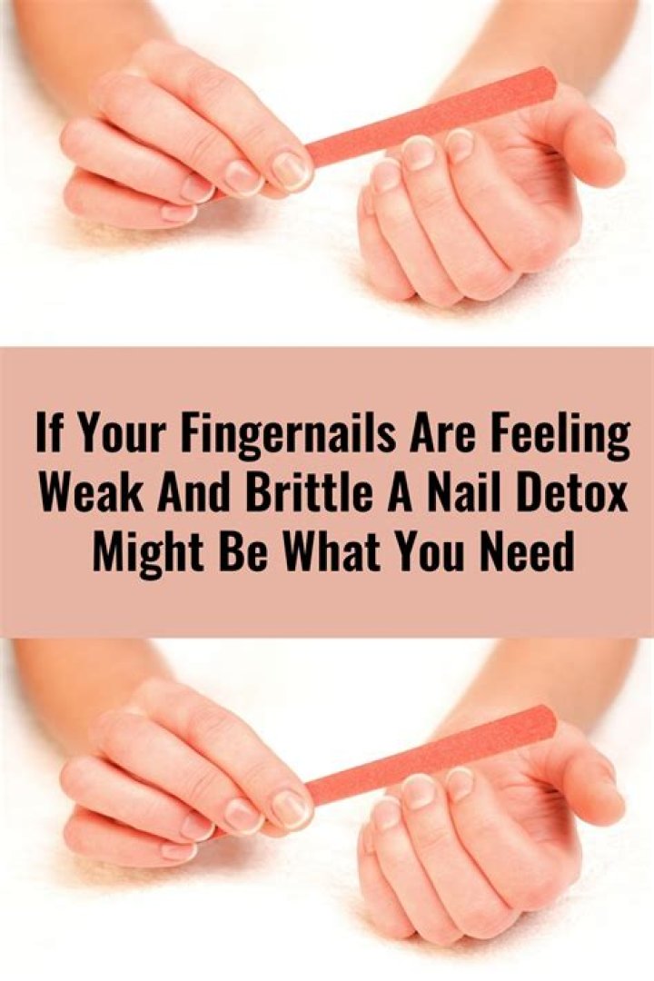 If Your Fingernails Are Feeling Weak And Brittle, A Nail Detox Might Be What You Need