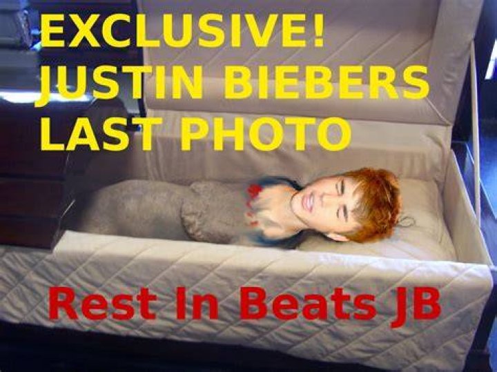 Illuminati Trend Zombie Justin Bieber Is Dead!! Real Funeral Photos!