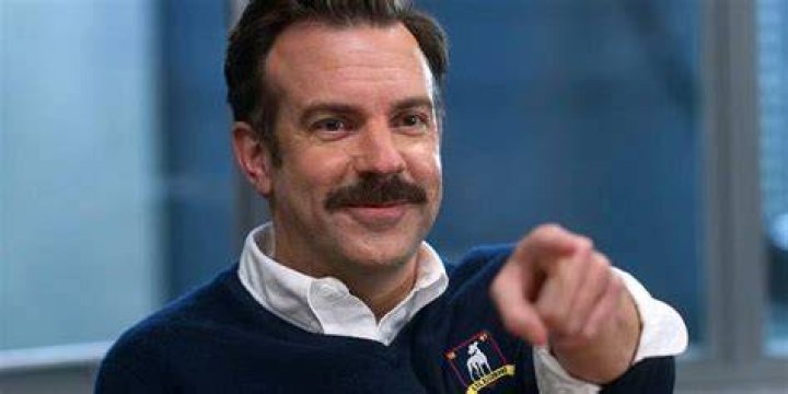 Jason Sudeikis as Ted gets his first panic attack in Ted Lasso