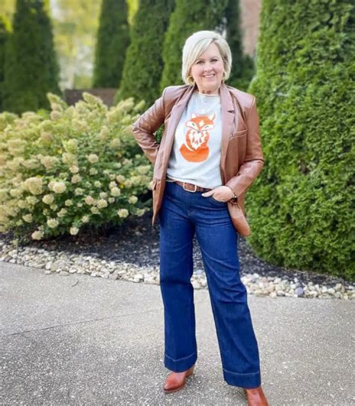 Jeans for 50 year old woman