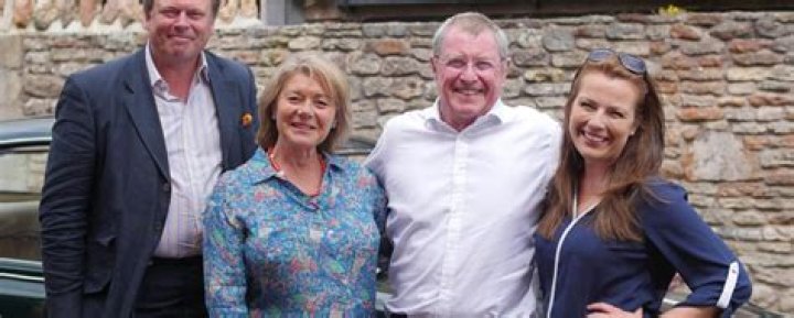 John Nettles OBE and Barbara Flynn Celebrity Antiques Road Trip