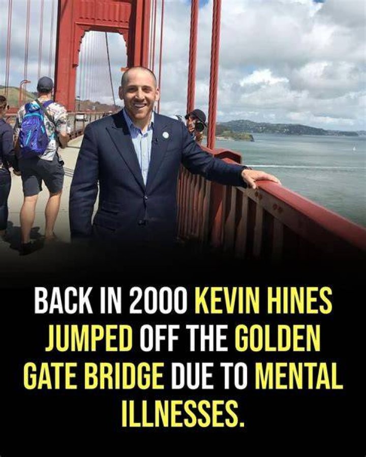 Kevin Hines Jumped Off the Golden Gate Bridge, and Survived