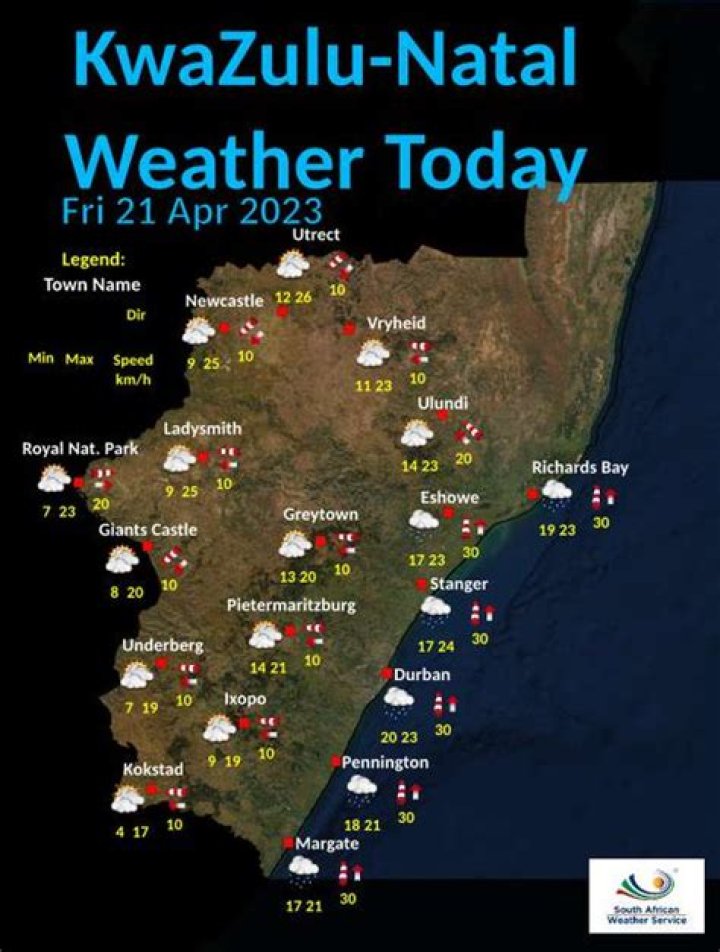 KwaZulu-Natal, lightning, soccer players, weather warning, KZN