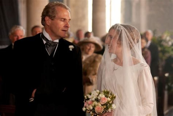 Lady Edith Crawley and Sir Anthony Strallan in Downton Abbey