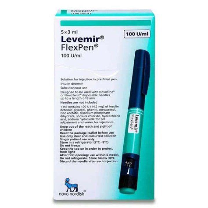نشرة قلم أنسولين ليفيمير LEVEMIR FLEXPEN لعلاج السكر