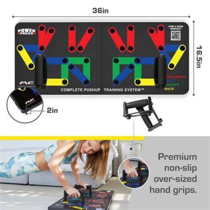 Lifeline Fitness Power Push Up Plus, 1 Ea