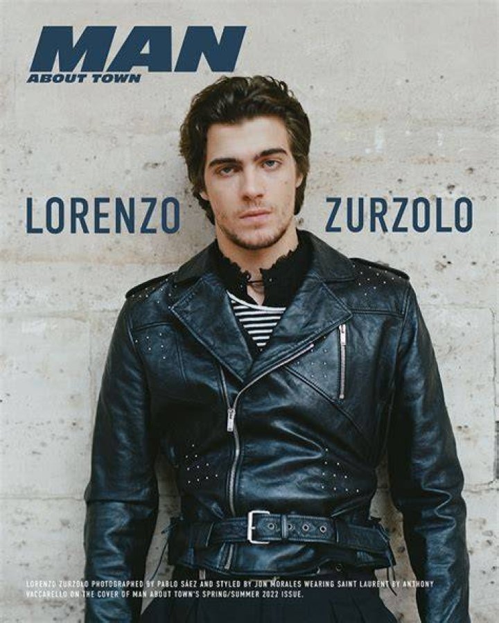 Lorenzo Zurzolo 2022 Cover Shoot Man About Town Man about town, Sharp