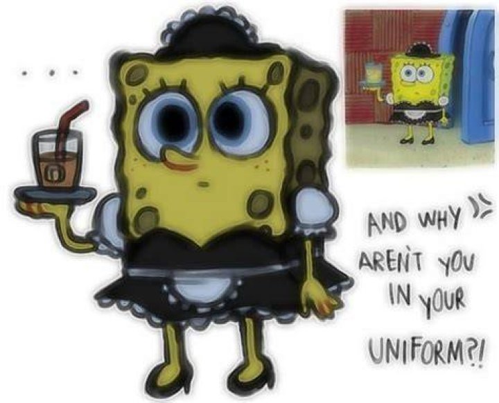Maid SpongeBob r/place