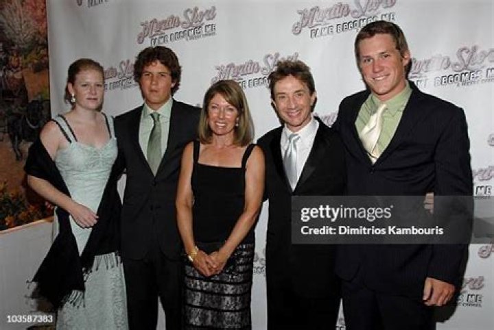 Martin Short with wife Nancy Dolman, and kids Katherine, Henry and Oliver. Martin Short with wife Nancy Dolman, and kids Katherine, Henry and Oliver.
