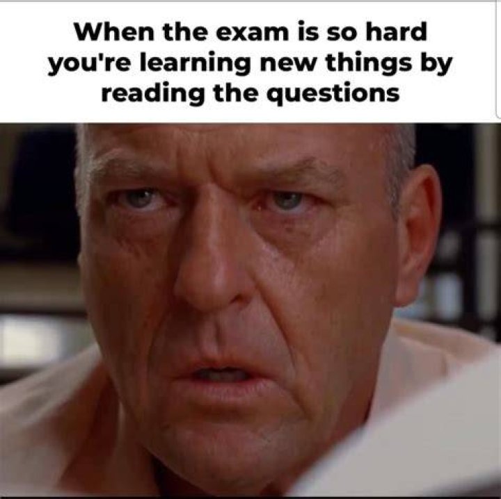Matrix Exam meme