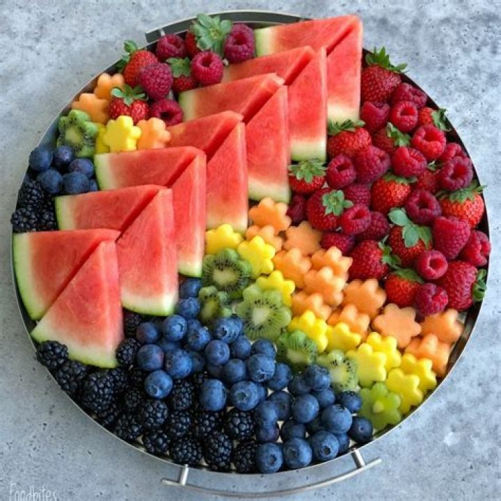Melon medley platter