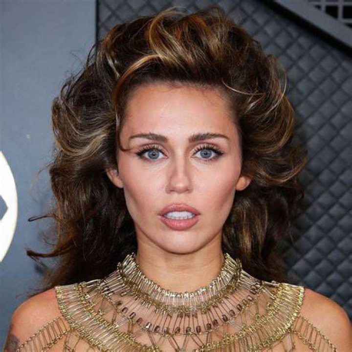 Miley Cyrus attending the ABC All-Star Party (L). The singer during The Voice's blind auditions (R)
