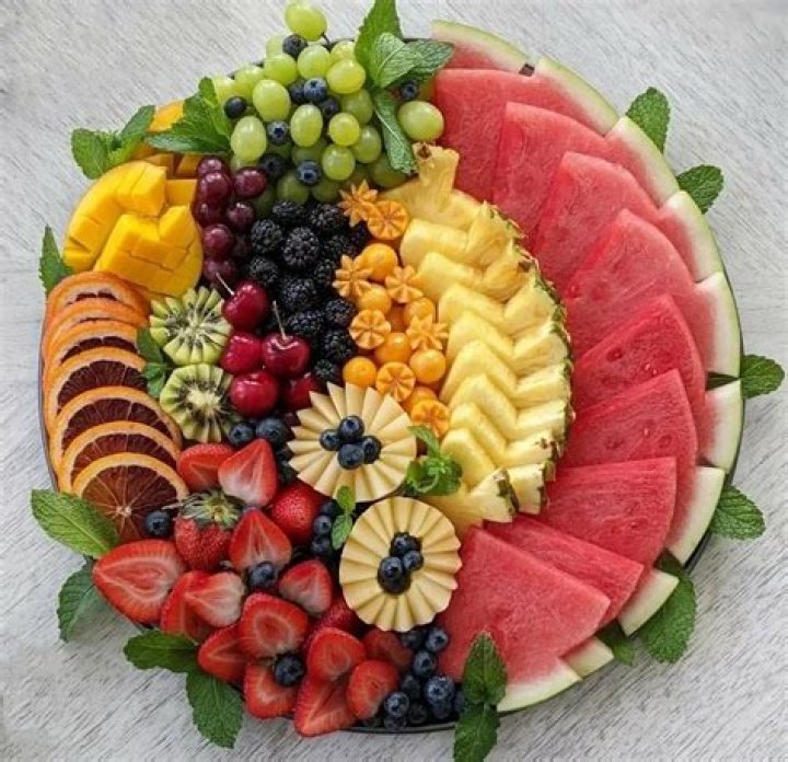 Modern fruit platter ideas