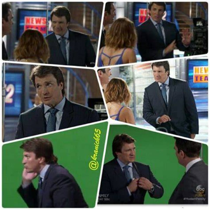 Nathan Fillion as Rainer Shine on Modern Family