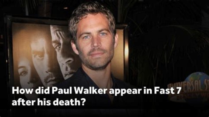 Paul Walker 19732013 Mirror Online