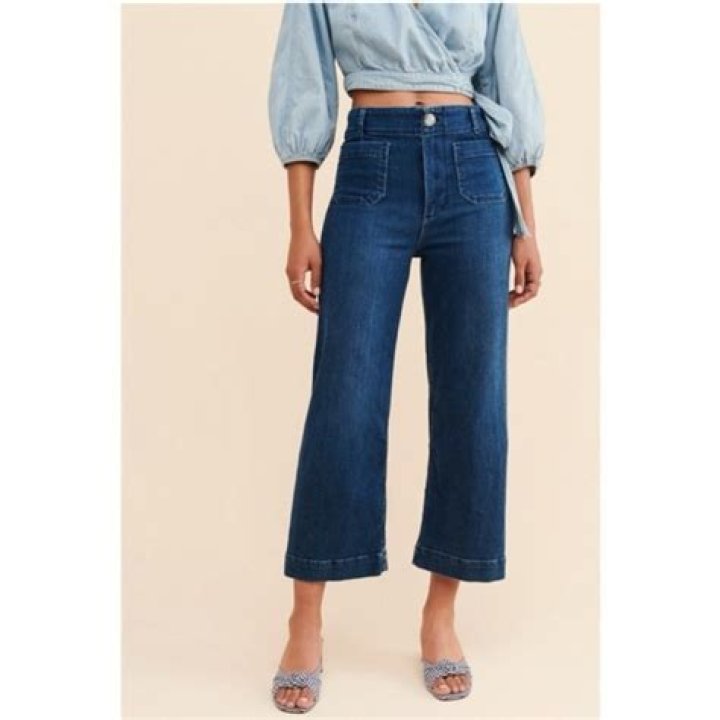 Pilcro The Skipper Wide-Leg Jeans