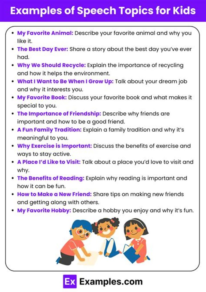 Prepared speech topics Prepared speech topics