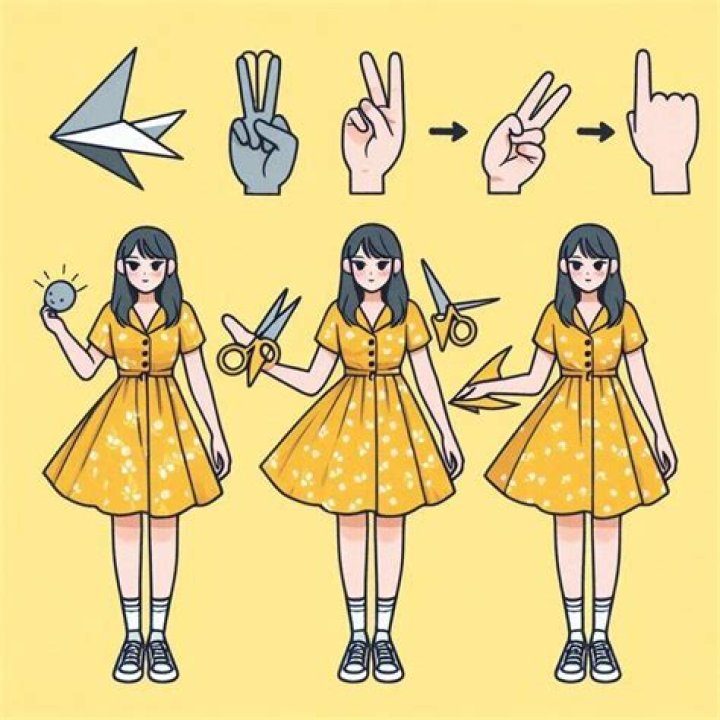 Rock Paper Scissors Yellow Dress Reddit: The Viral Phenomenon Explained